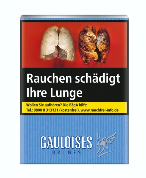 Gauloises Brunes ohne Filter Zigaretten